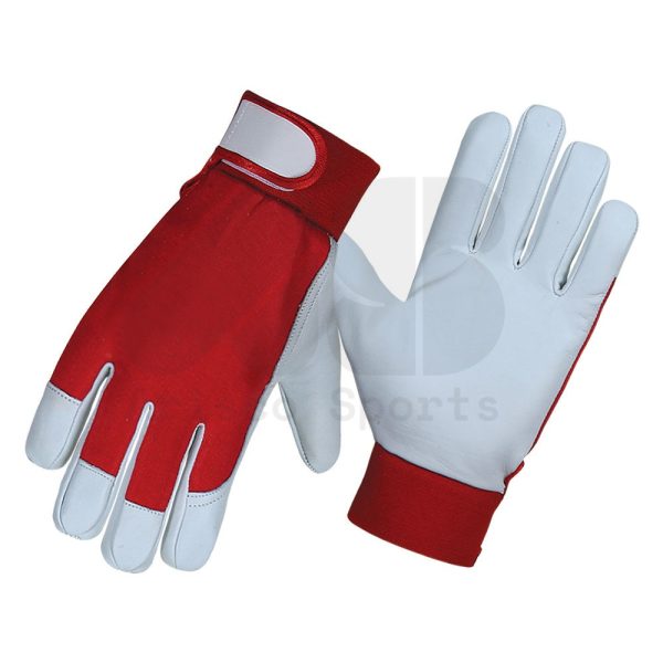 ASSEMBLY DRIVER SAFETY LEATHER WORK GLOVES