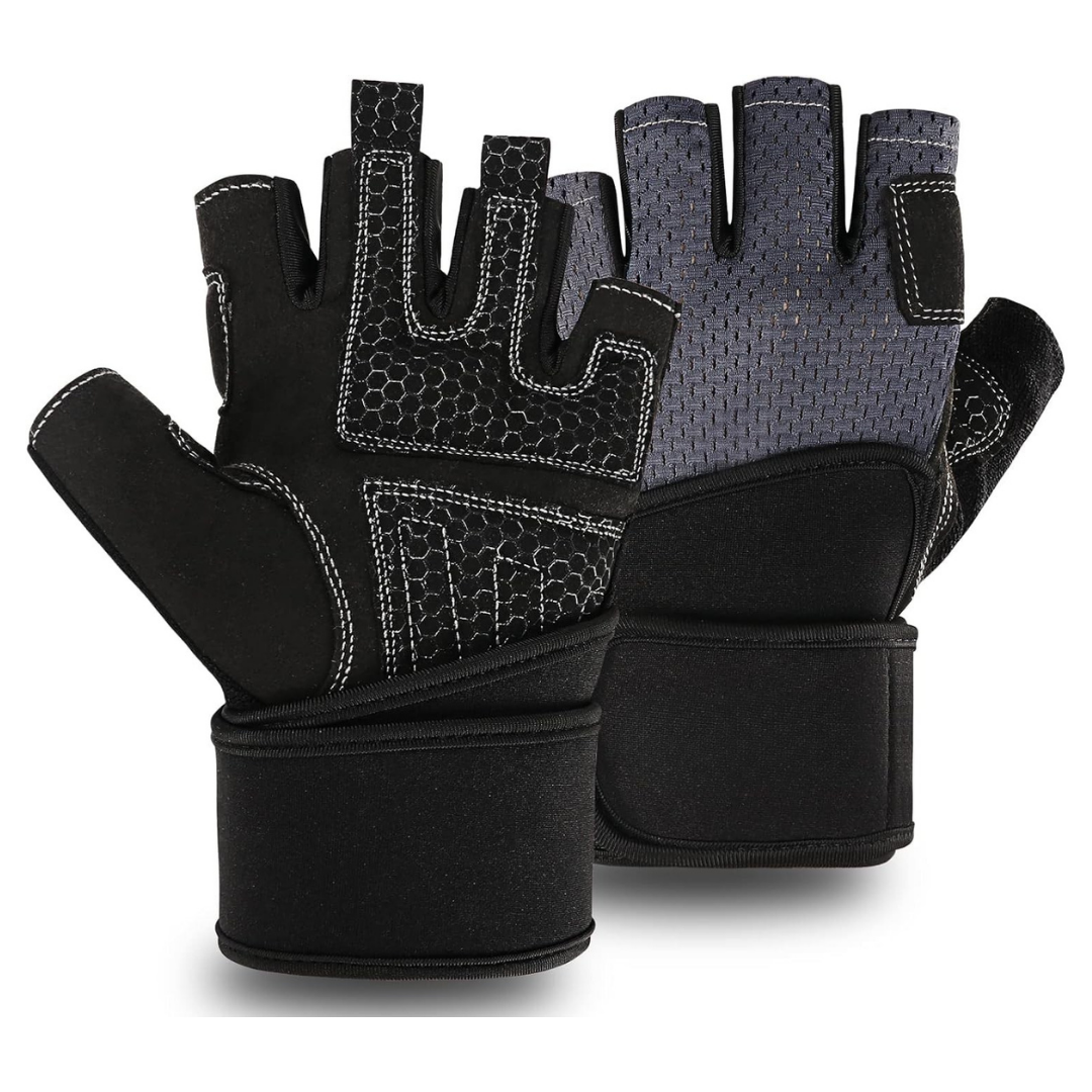 Men Gym Gloves Half Finger
